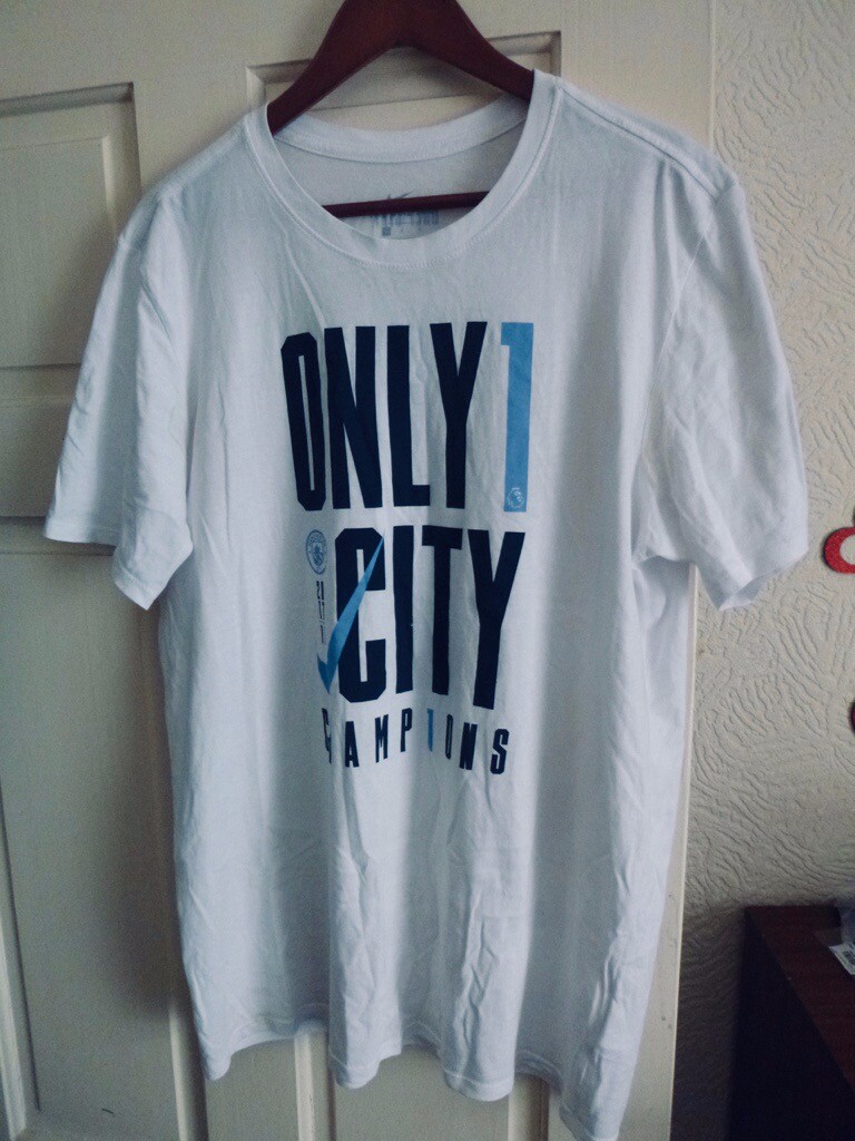 man city champions t shirt